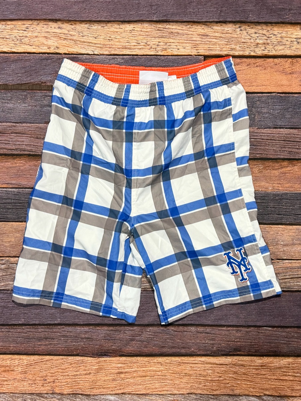 New York Mets MLB Baseball Swim Trunks Boys Kids Youth Bathing Suit